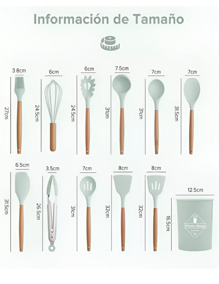 Set Espátulas de Silicón 3 Piezas - Image 4