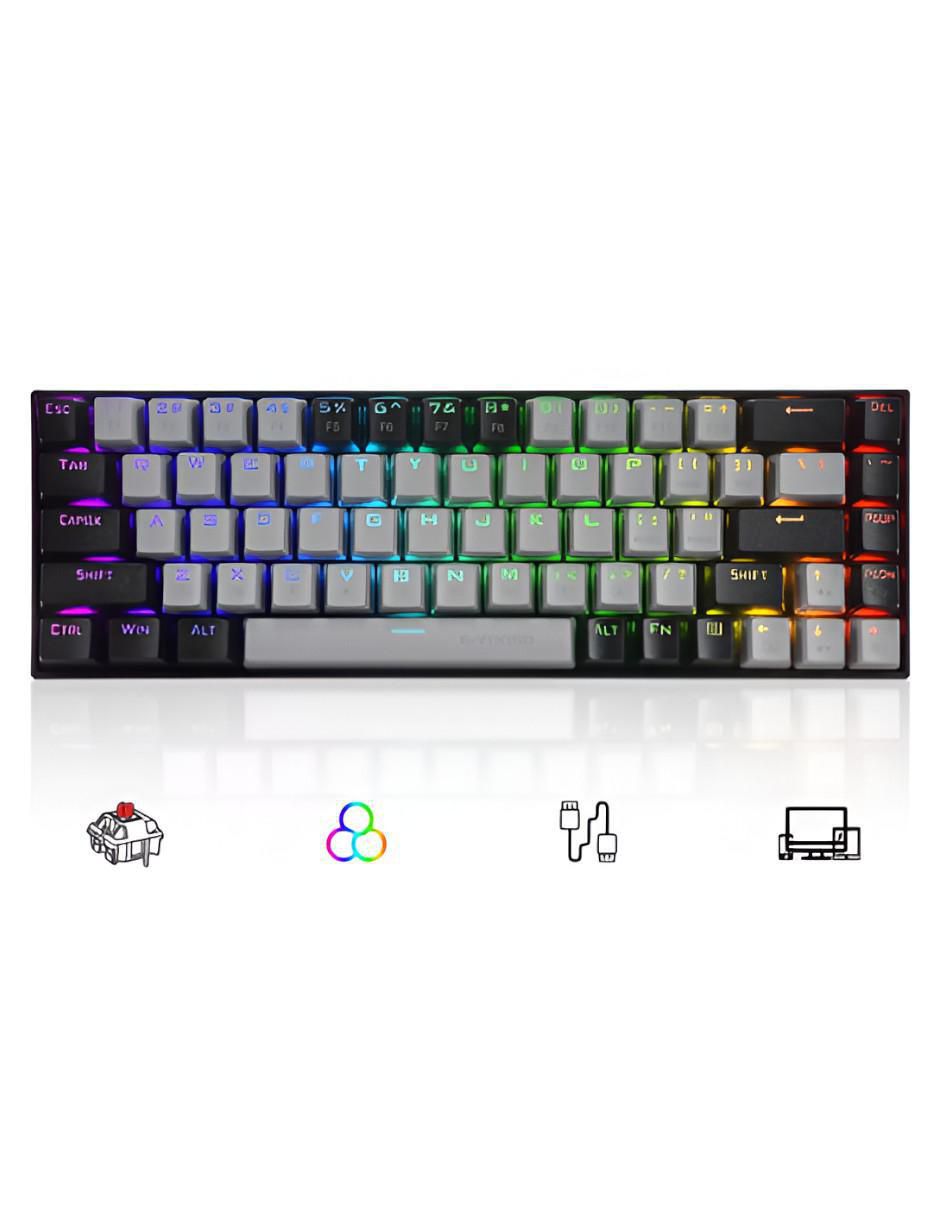 Teclado Inalámbrico Conexión Ergonómico - Image 2