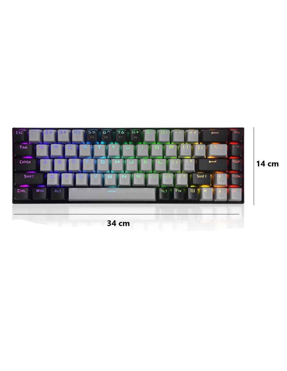 Teclado Inalámbrico Conexión Ergonómico - Image 6