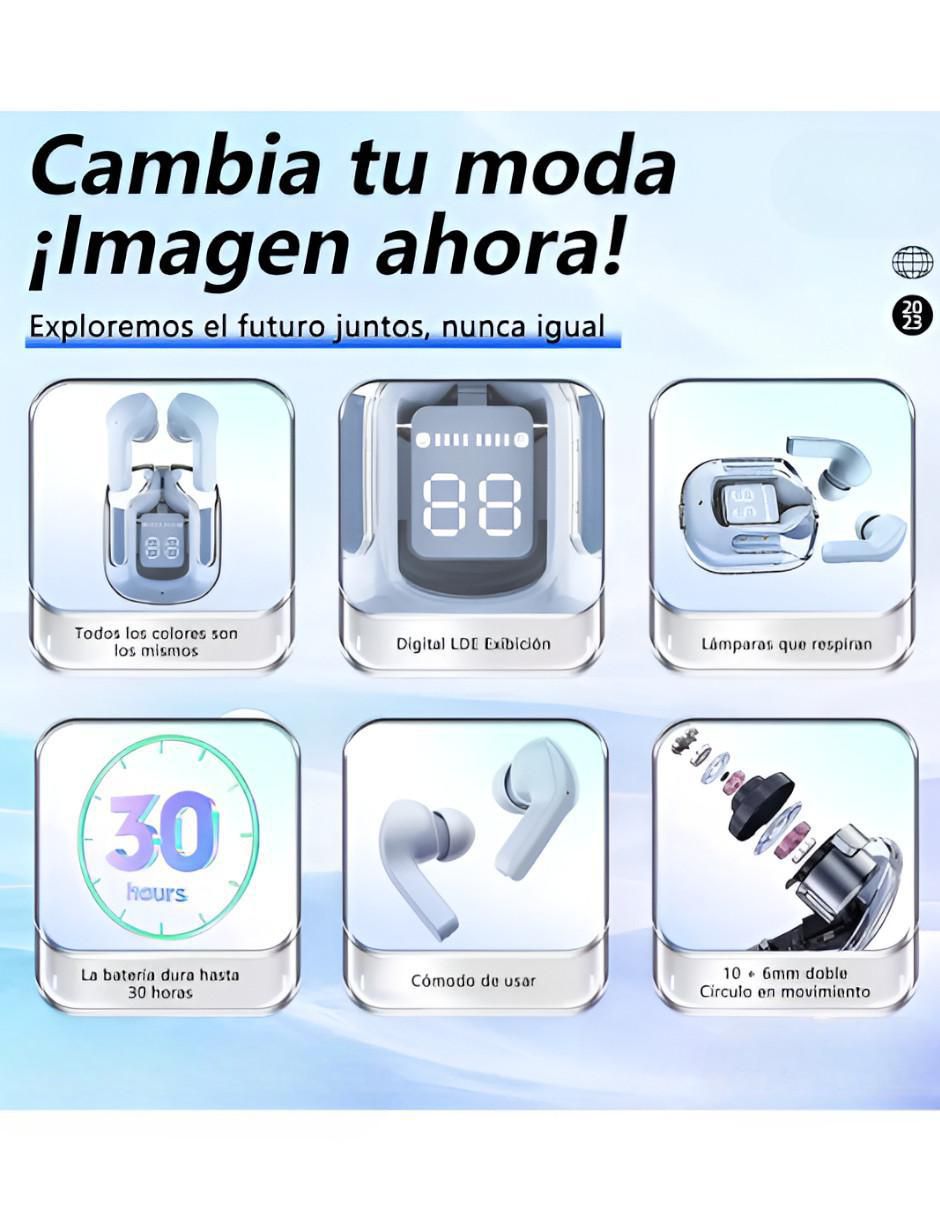 Audífonos Gamer Inalámbricos con Micrófono - Image 3