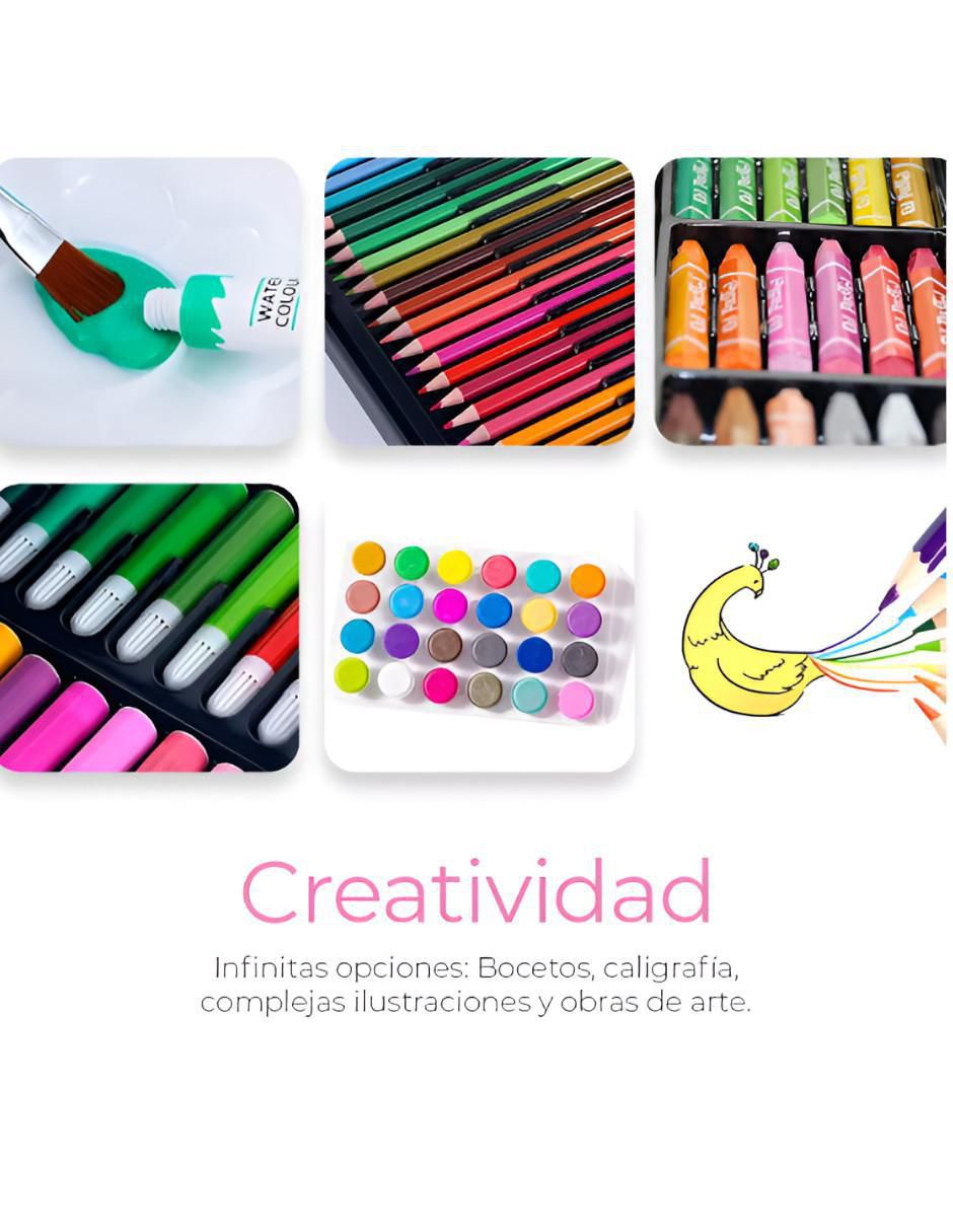 Set de Lápices de Colores 145 Piezas - Image 1