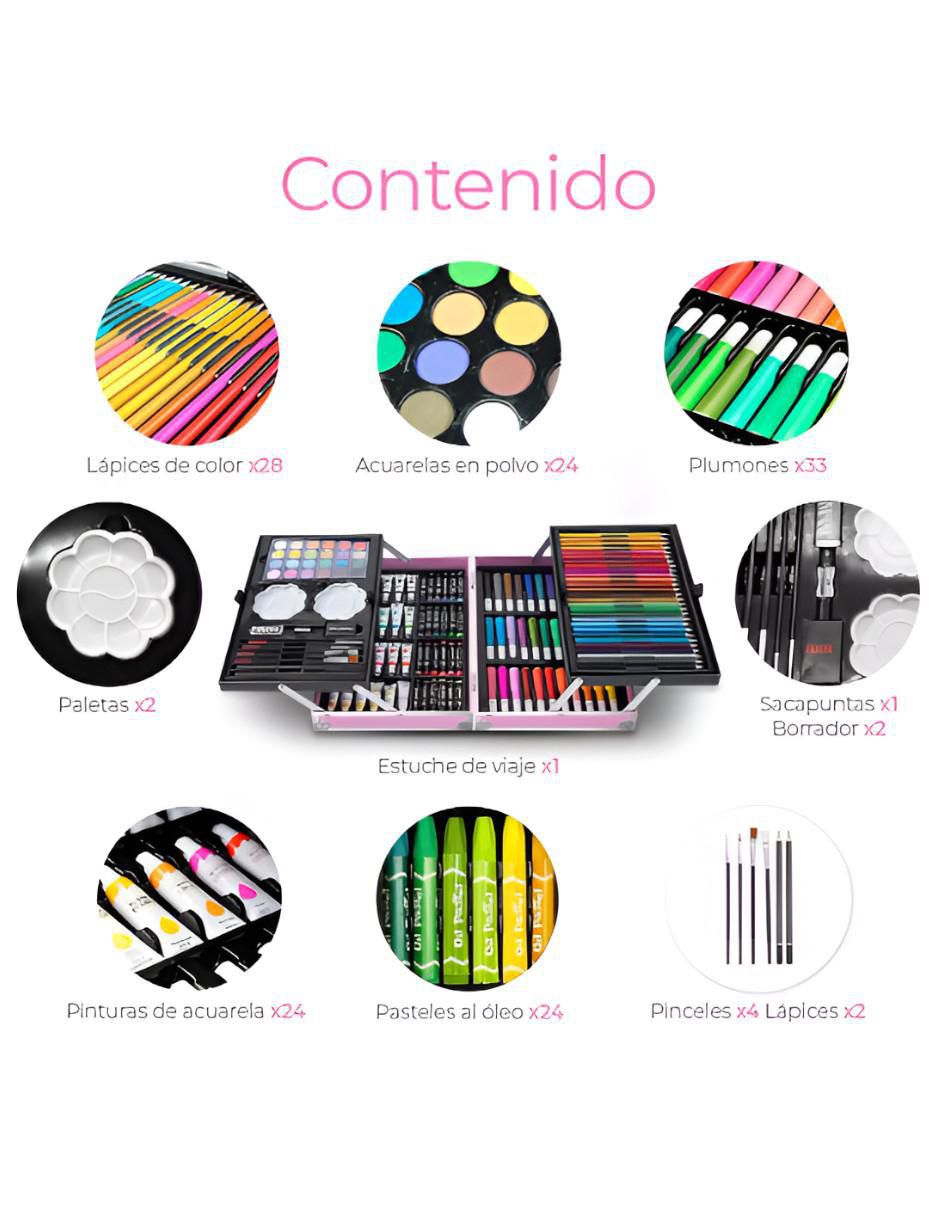 Set de Lápices de Colores 145 Piezas - Image 2