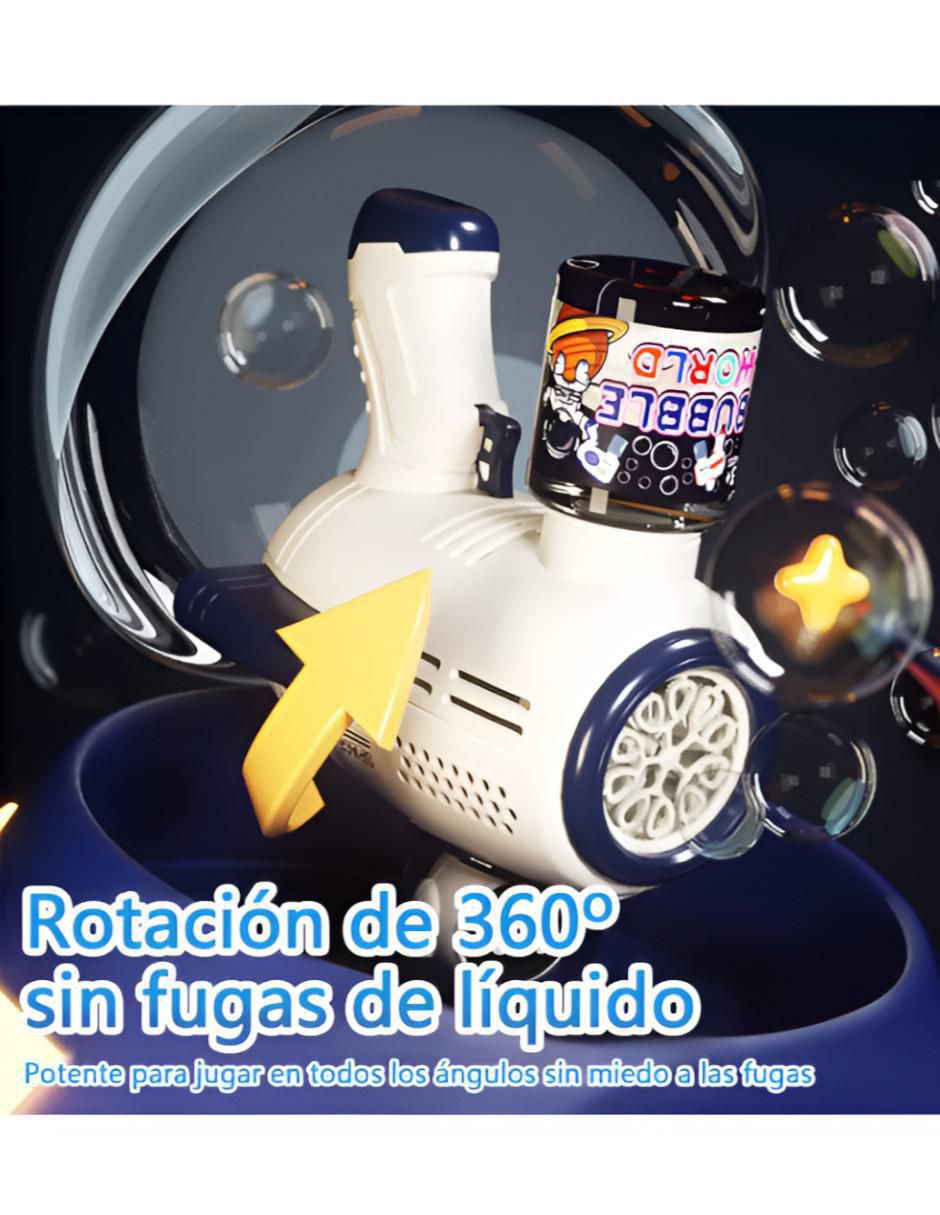 Pistola de Burbujas con Luz Azul - Image 2