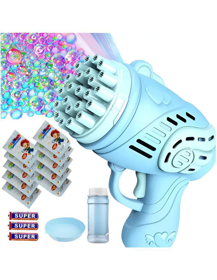 Pistola de Burbujas Azul Ergonomica - Image 1