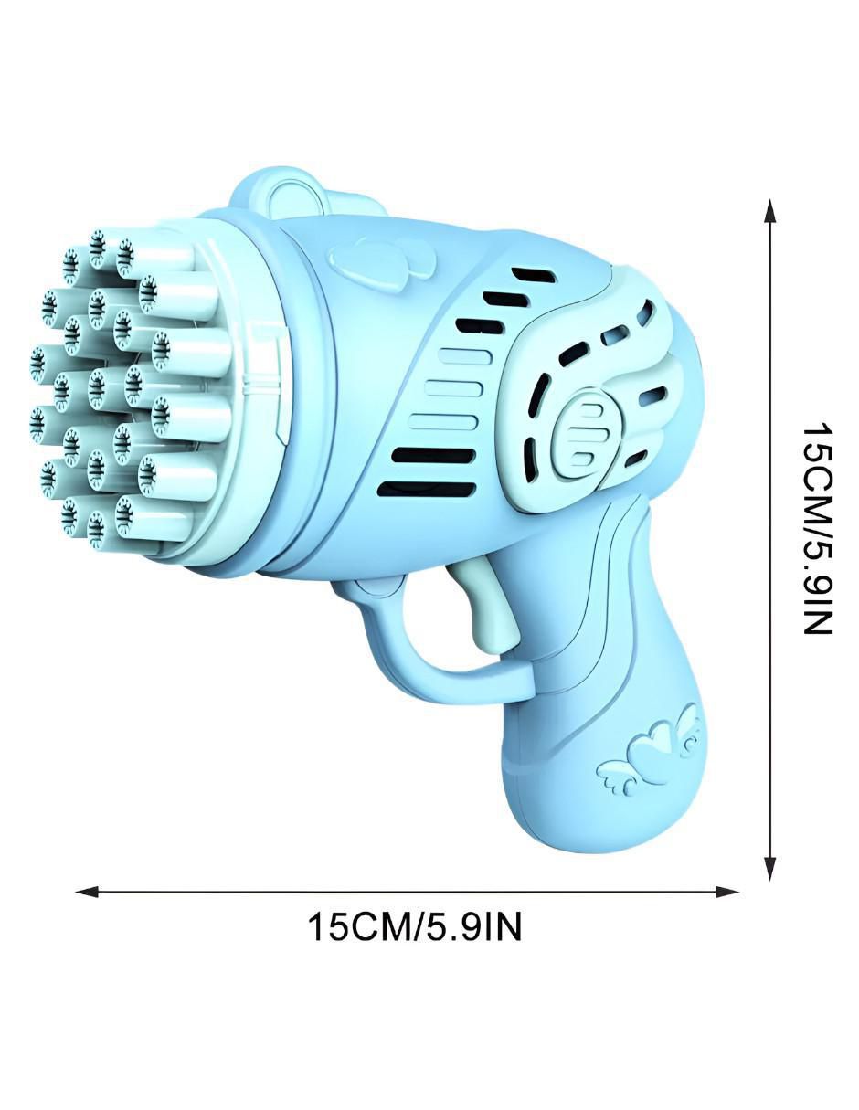 Pistola de Burbujas Azul Ergonomica - Image 4