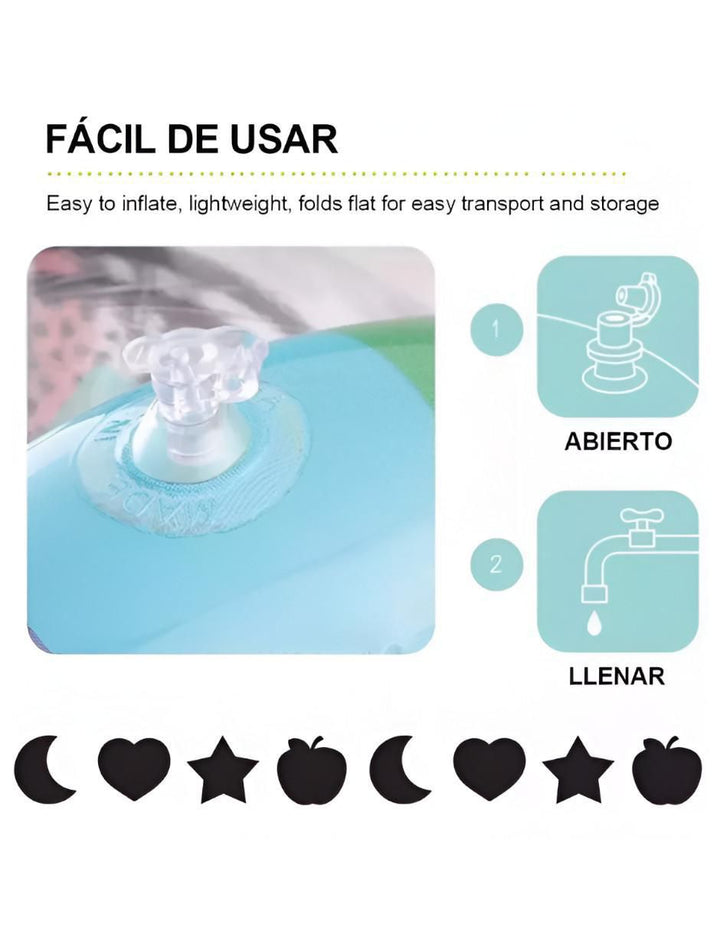 Juguete Sensorial para Gatear Bebé PVC Seguro - Image 3