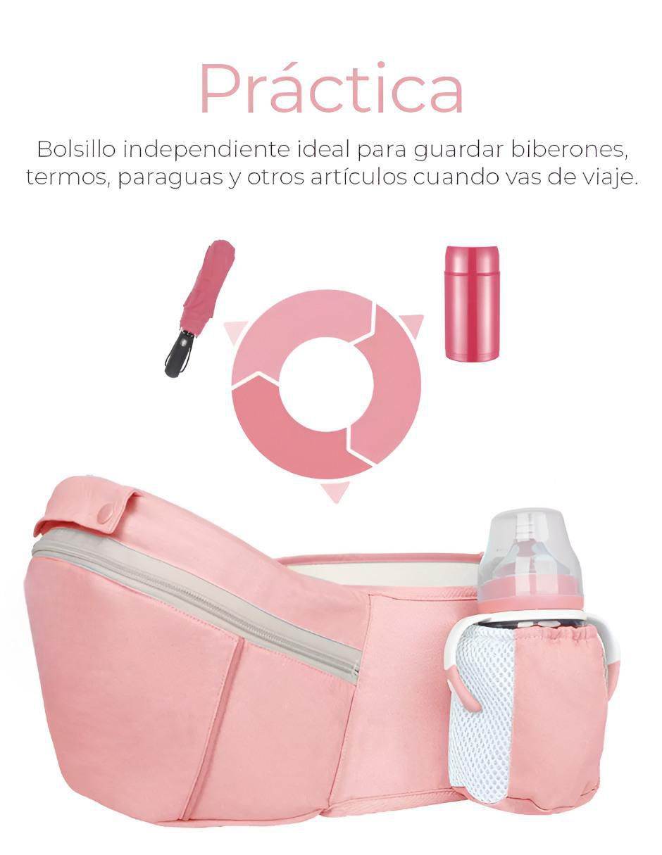 Canguro Portabebe Ergonomico Rosa - Image 4