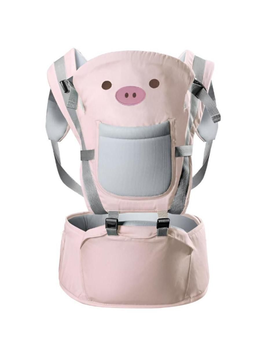 Canguro Portabebe Rosa Ergonomico - Image 1