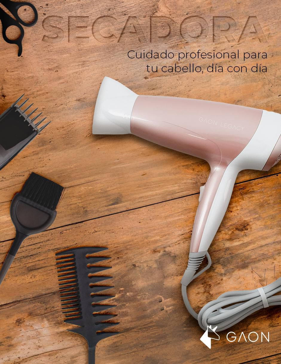 Secadora de Cabello GAON Control de Temperatura - Image 3