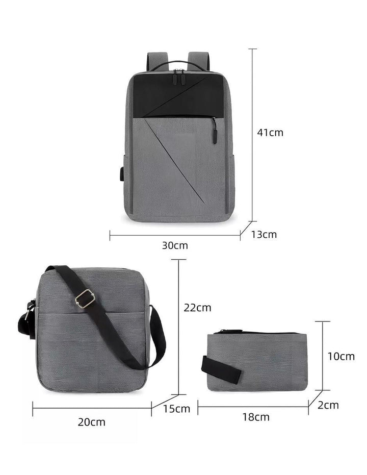 Mochila de Mujer Impermeable Set 3 Piezas - Image 4
