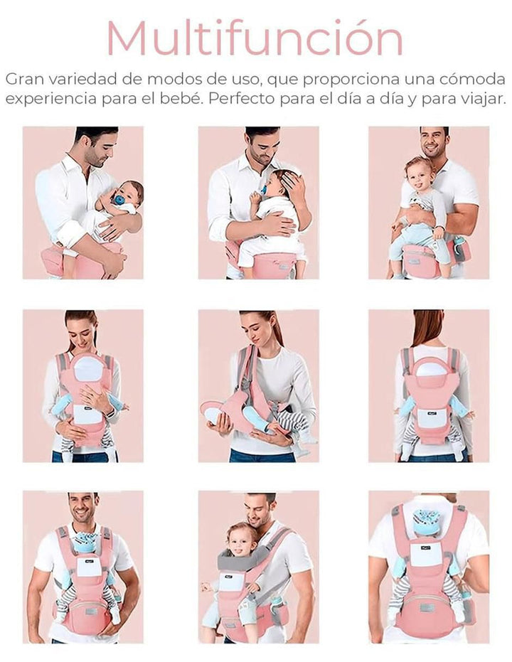 Portabebé Ergonómico Hip Seat 6 en 1 - Image 7