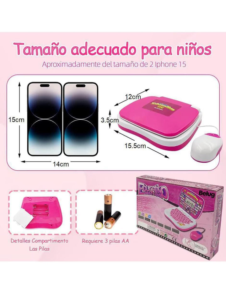 Mini Laptop Interactiva Didáctica para Bebés - Image 3
