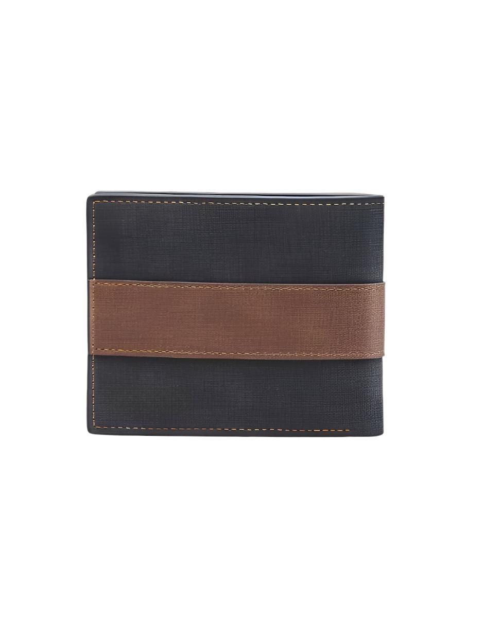 Cartera de Cuero PU para Hombre con 9 Ranuras - Image 3
