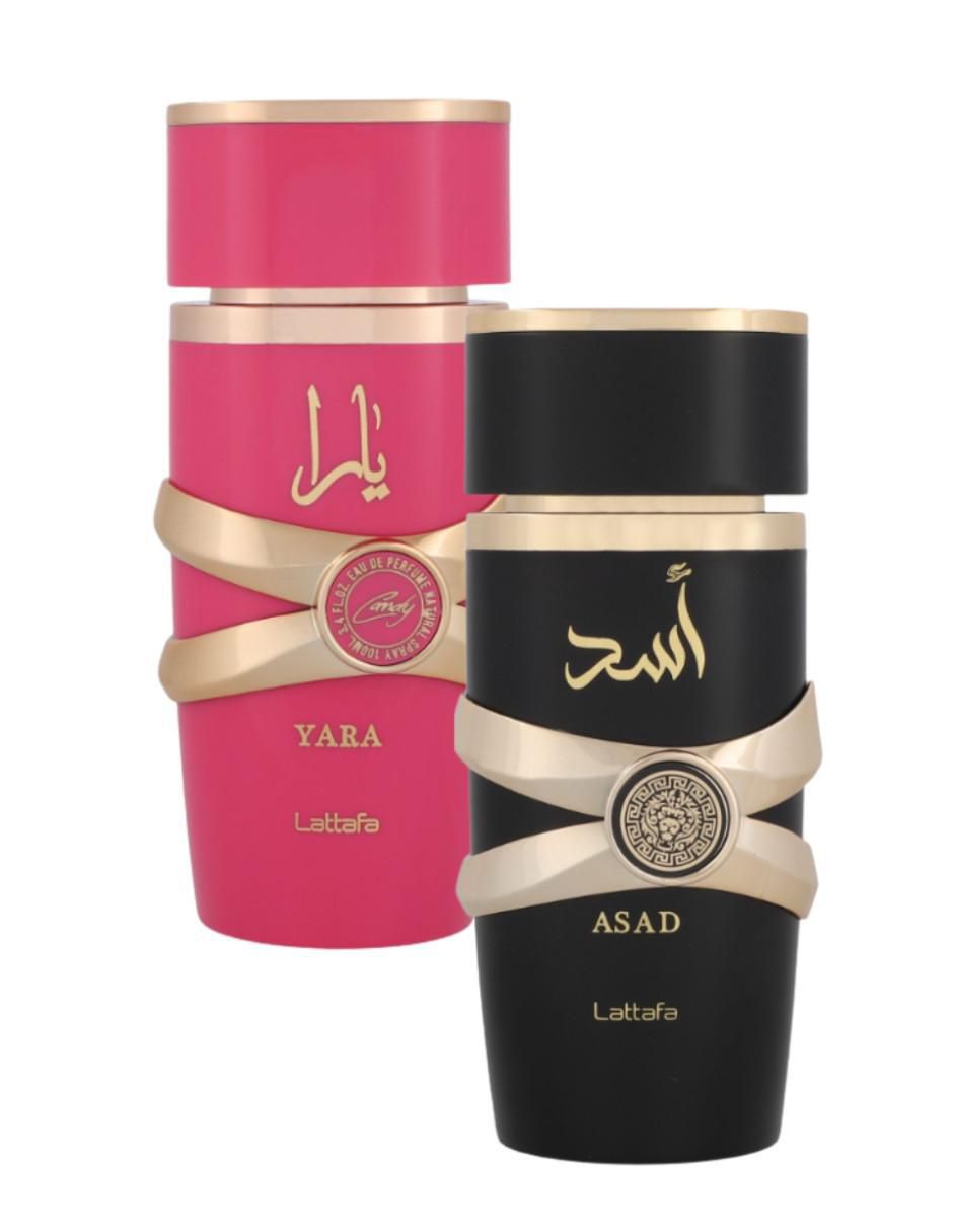Perfume Lattafa Yara Candy y Asad Set 200 ml - Image 1
