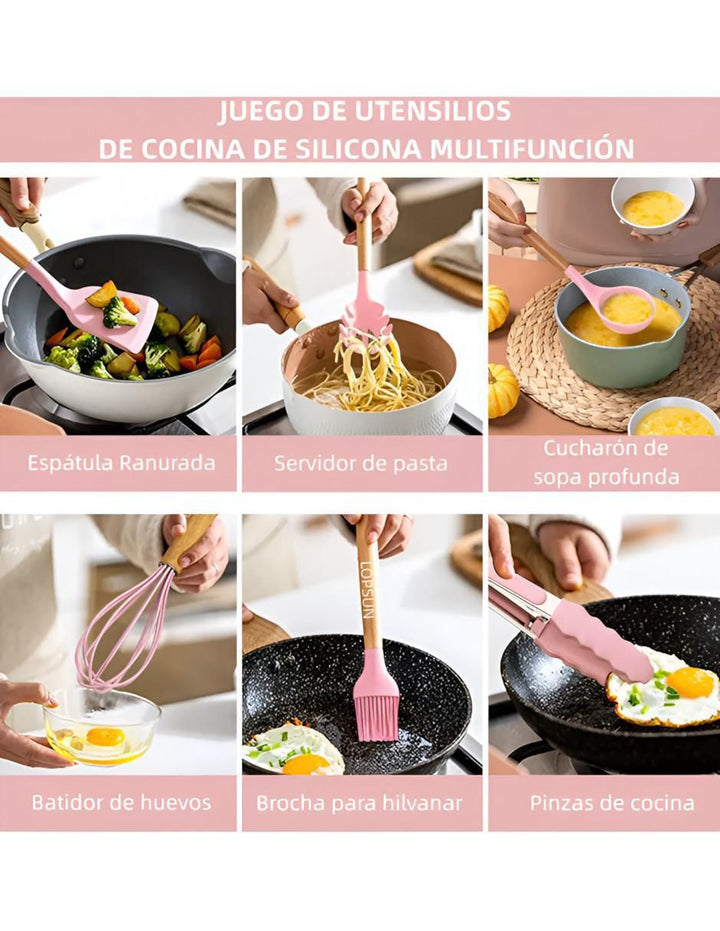 Set Espátulas Silicón 3 Piezas - Image 3