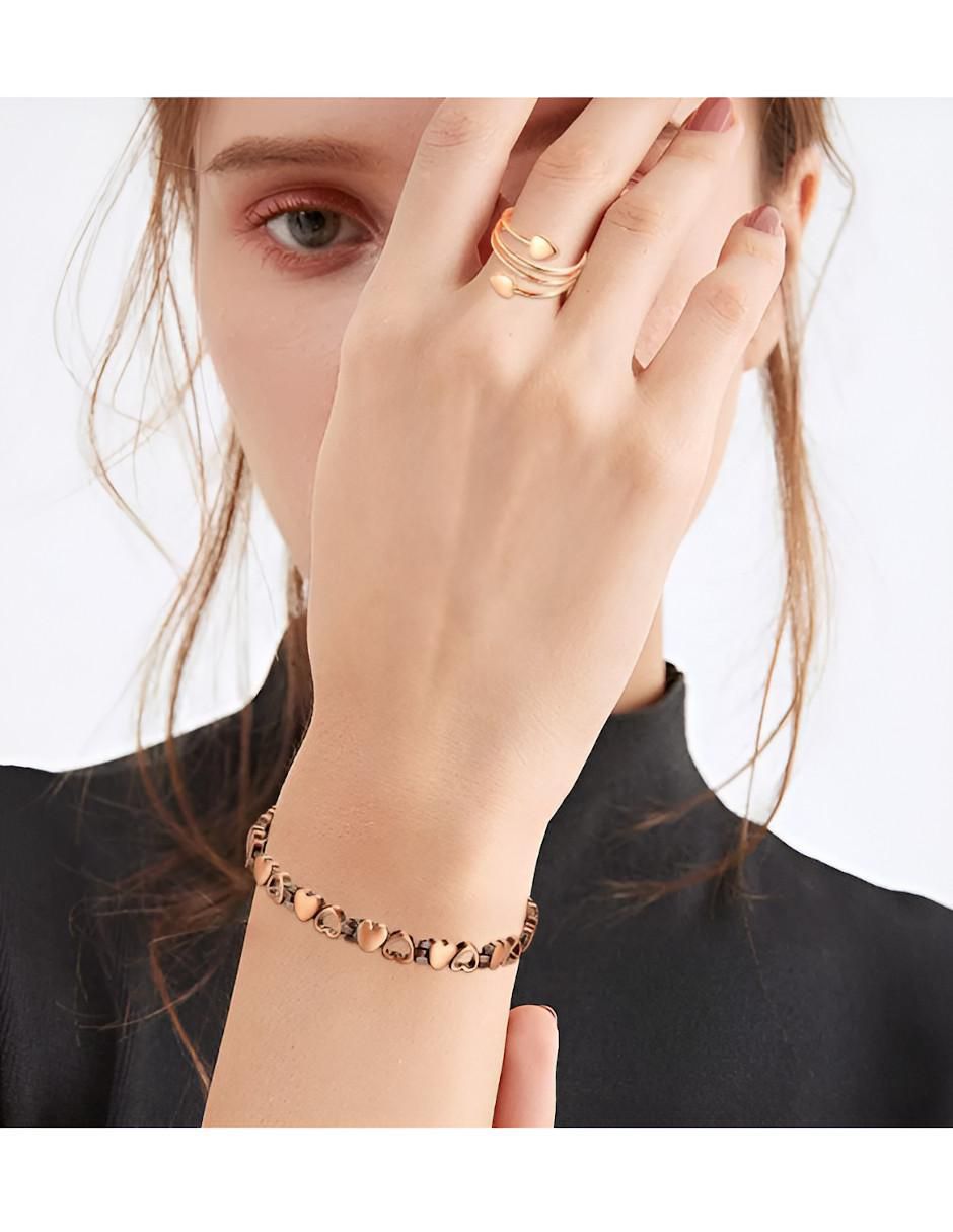 Pulsera Cobre para Mujer Elegancia y Bienestar - Image 2