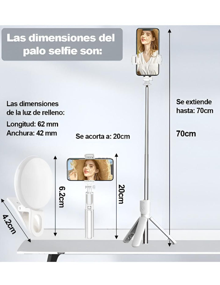 Selfie Stick con Control Remoto - Image 4