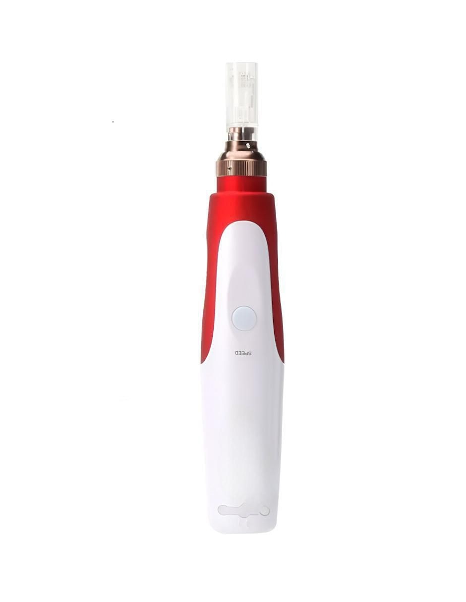 Dermolimpiador Facial Exfoliante Rojo Ergonómico - Image 1