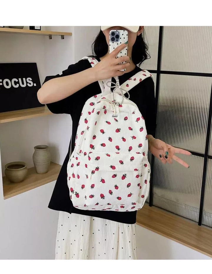 Mochila Escolar Pana Fresa para Mujer - Image 2