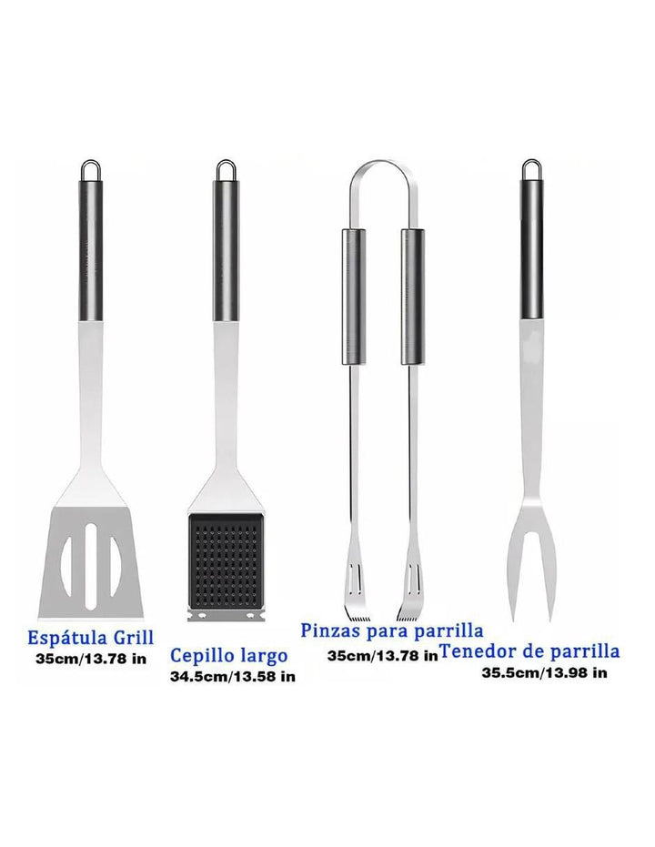 Set de Asador 25 Piezas Acero Inoxidable - Image 3