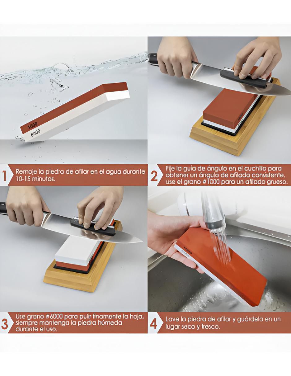 Afilador de Piedra Doble Grano para Cuchillos - Image 2