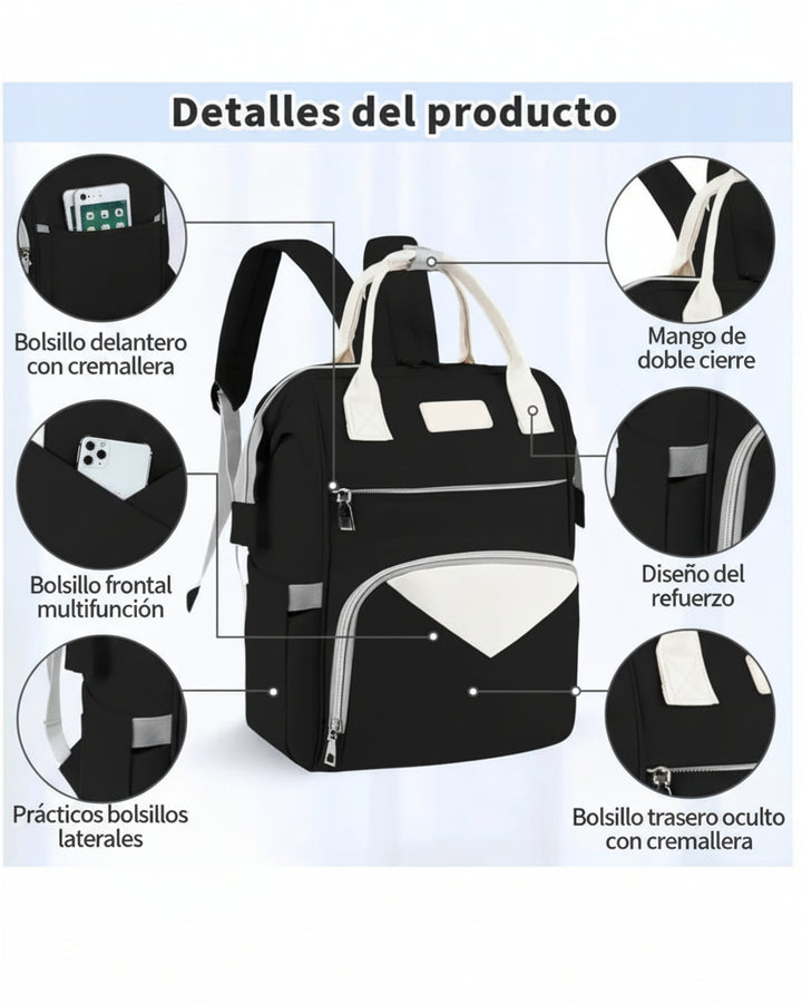 Pañalera Backpack LP Mujer - Image 2