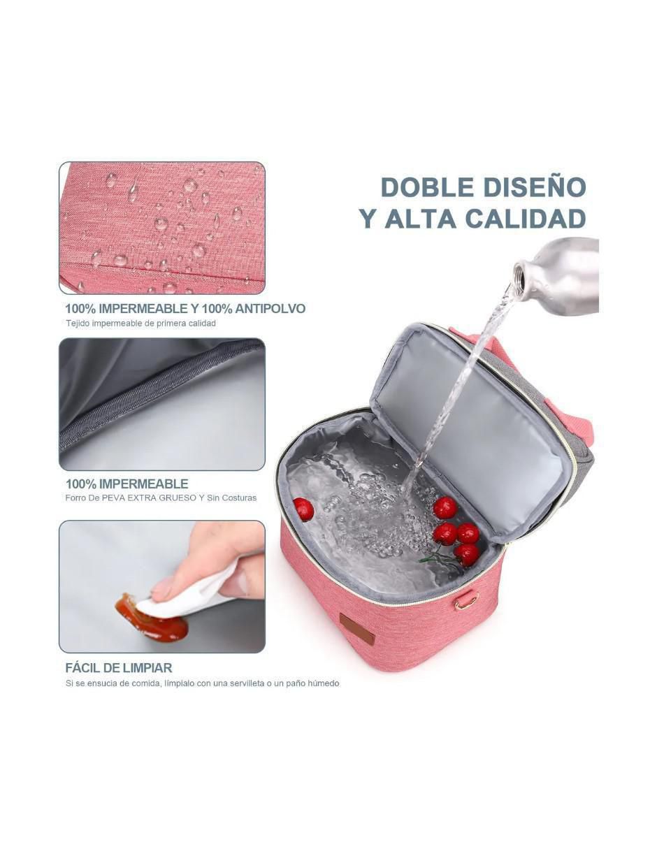 Lonchera Térmica Doble Cremallera 9L - Image 4