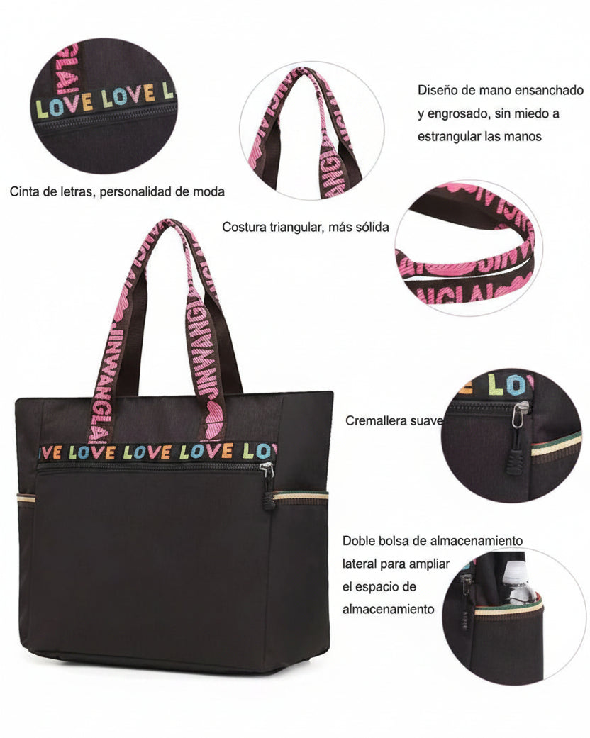 Bolsa Tote Costura Reforzada Mujer - Image 2