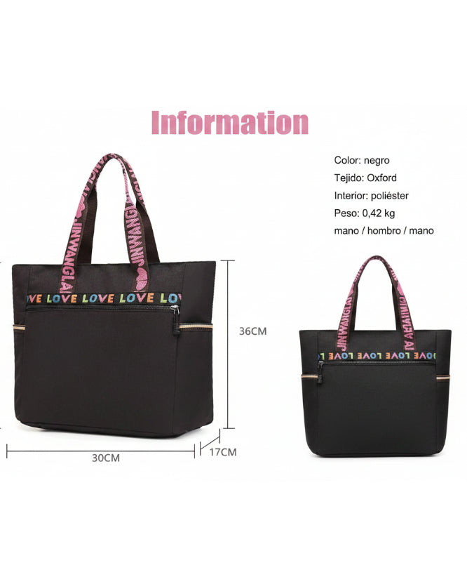 Bolsa Tote Costura Reforzada Mujer - Image 5