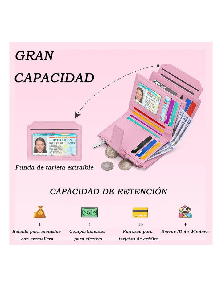 Cartera Cuero PU Mujer - Image 2