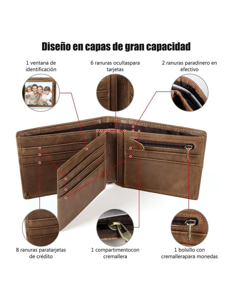 Cartera Cuero Hombre - Image 2