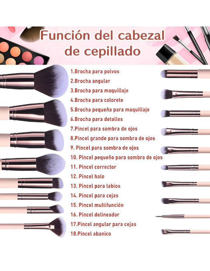 Set de Brochas 25 Piezas Profesional - Image 2