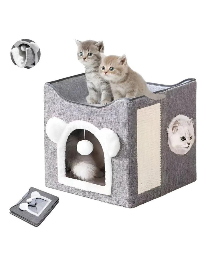 Cama para Gato con Agujero Grande 8.5" - Image 3