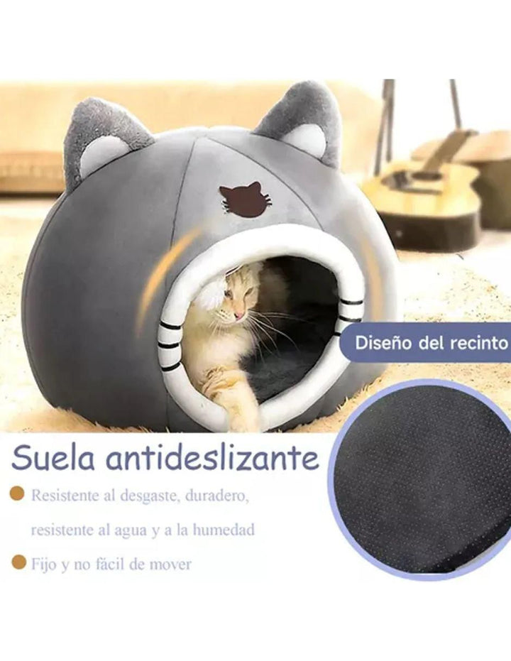 Casa Cama para Gato Semicírculo Cueva - Image 4