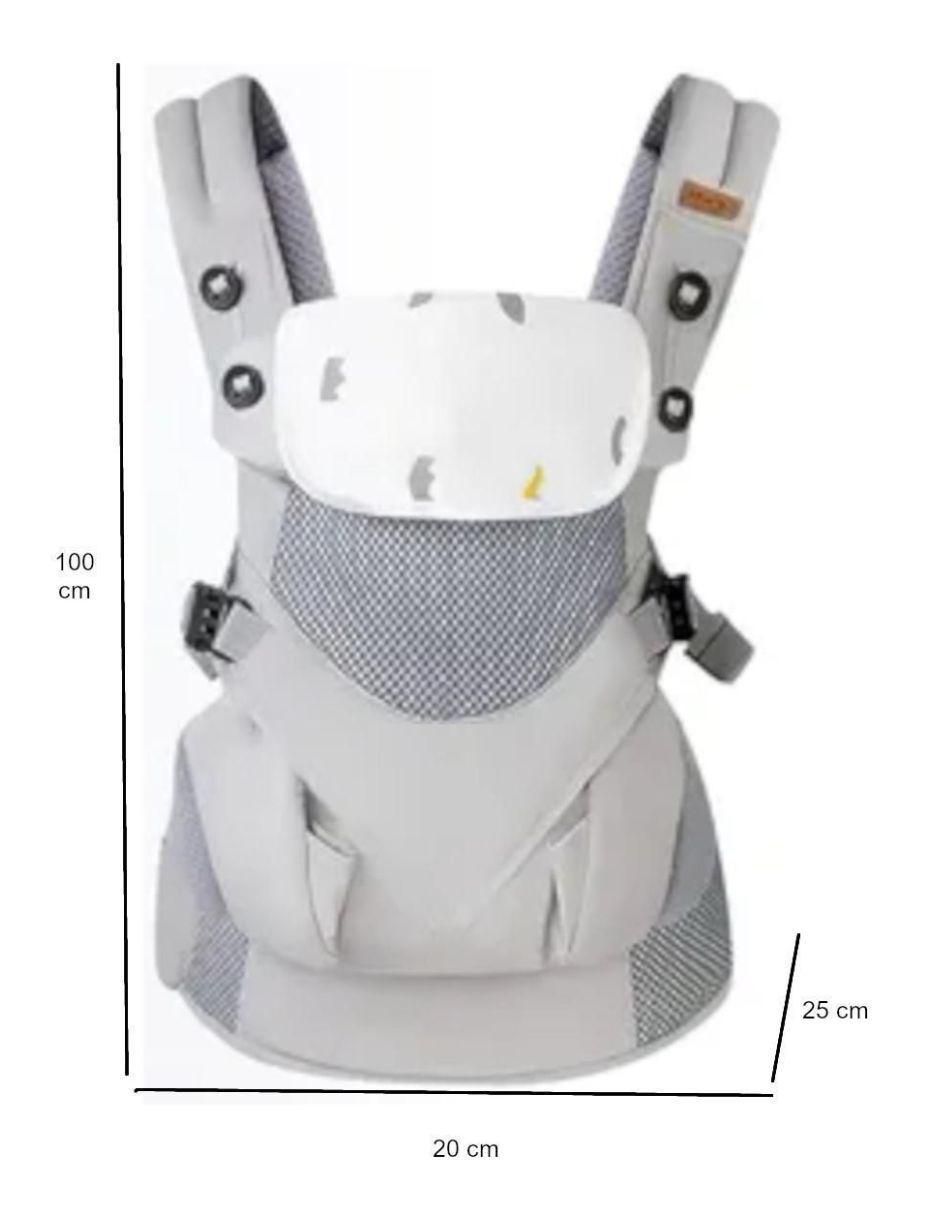 Mochila Portabebé Transpirable Algodón - Image 4