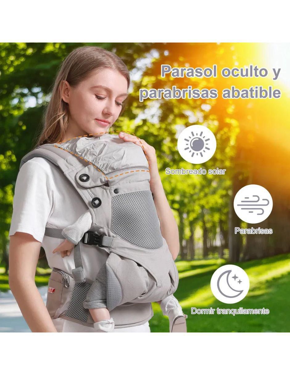 Mochila Portabebé Transpirable Algodón - Image 3