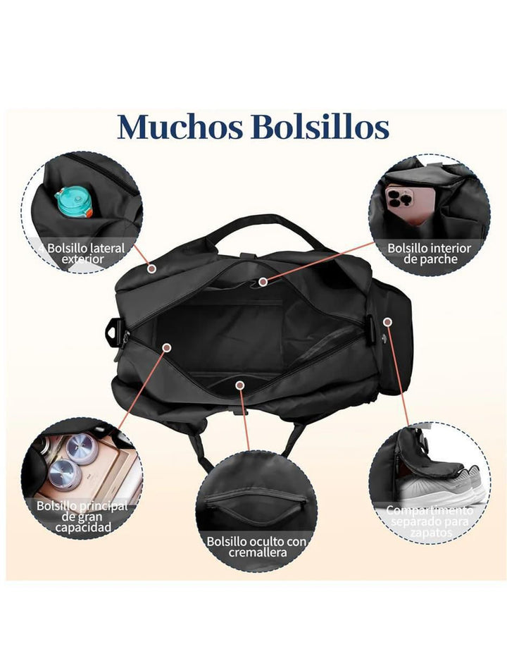 Bolsa de Yoga con Neceser Deportiva - Image 2
