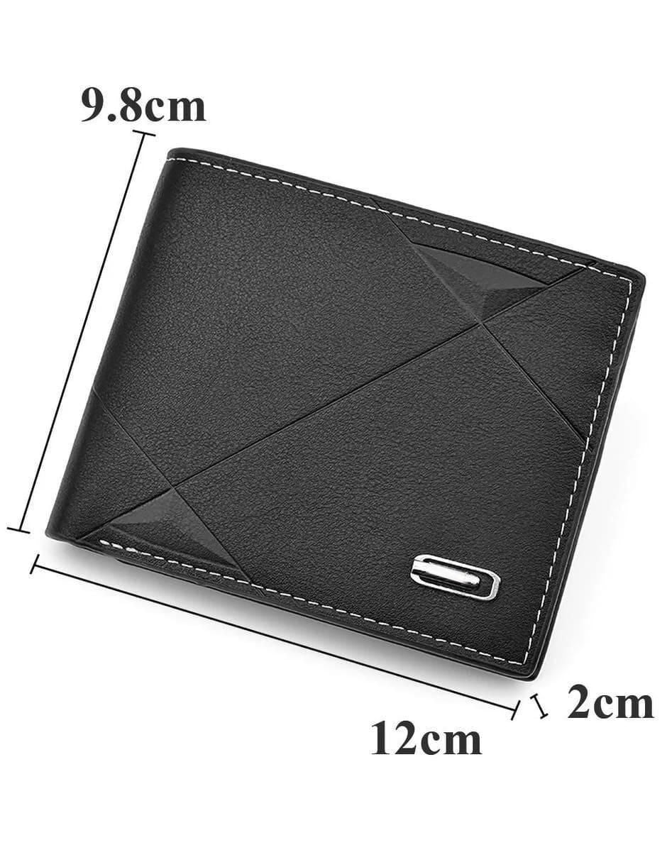 Cartera Minimalista Cuero PU Hombre - Image 4