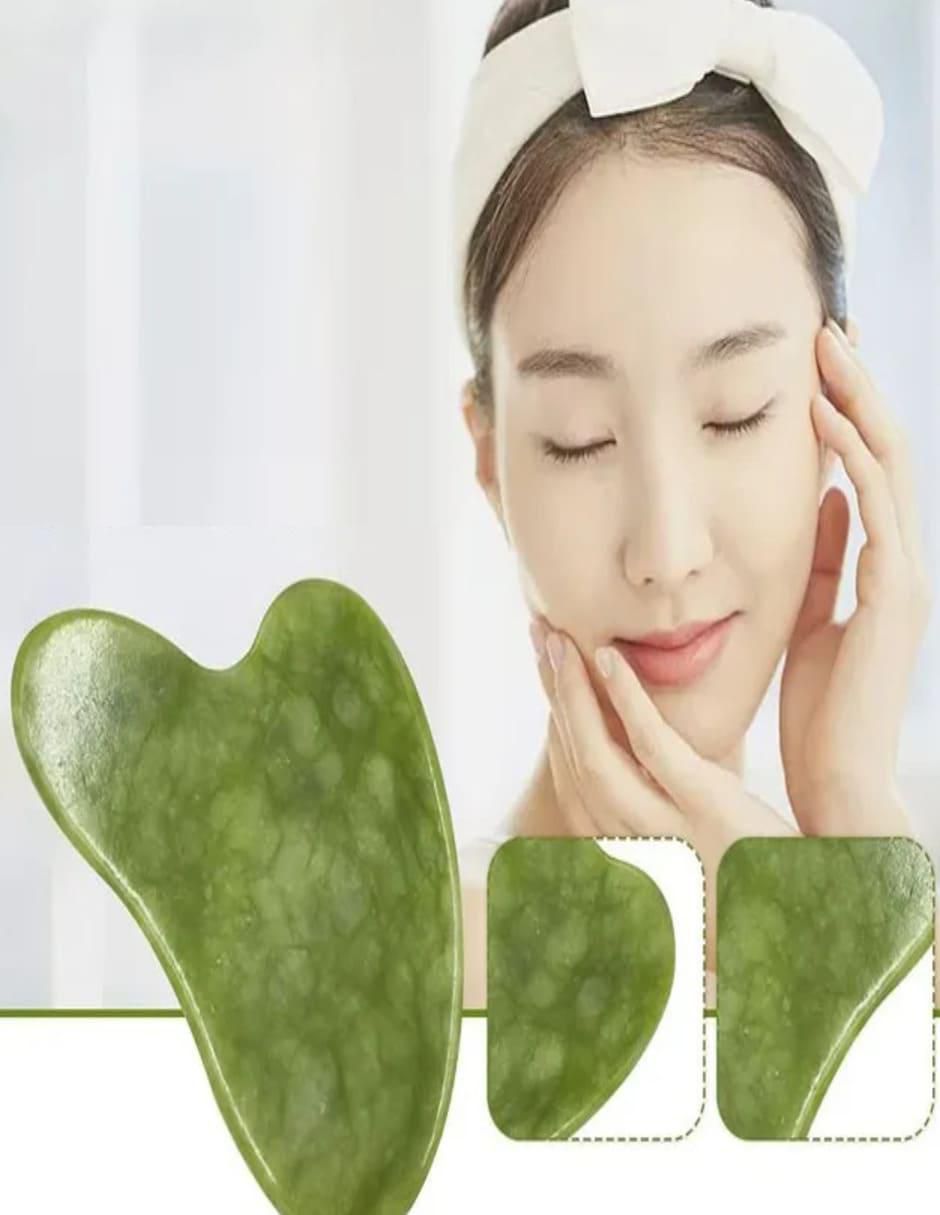 Masajeador Facial Jade Roller y Guasha - Image 3