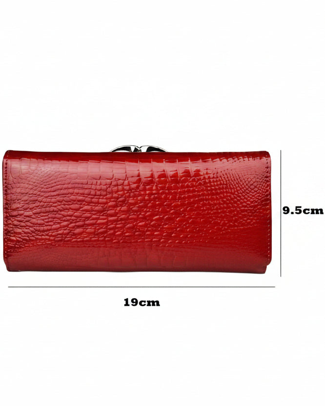 Cartera Larga Mujer Piel Genuina - Image 4