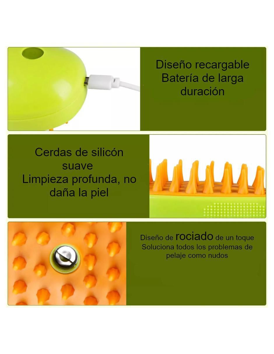 Cepillo Deslanador Vapor 3 en 1 para Perro y Gato - Image 2