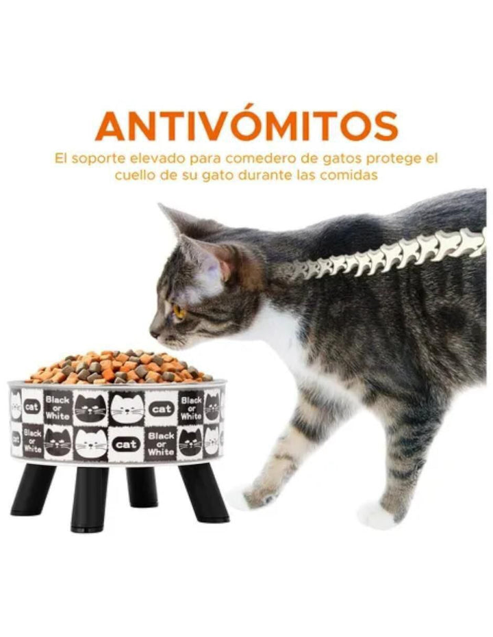 Plato Elevado para Gato | Reduce Presión - Image 4