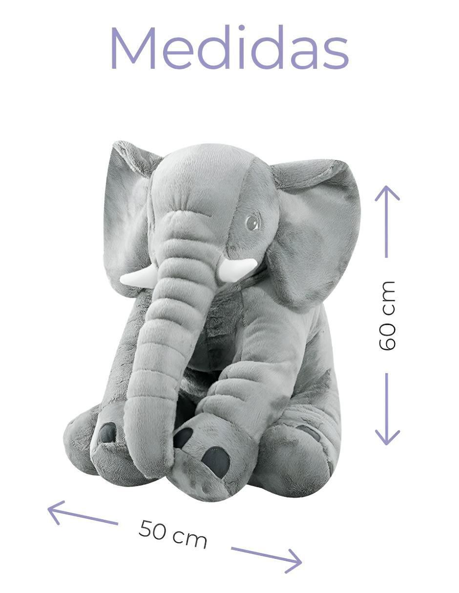 Peluche Elefante 60 cm Suave Almohada - Image 5