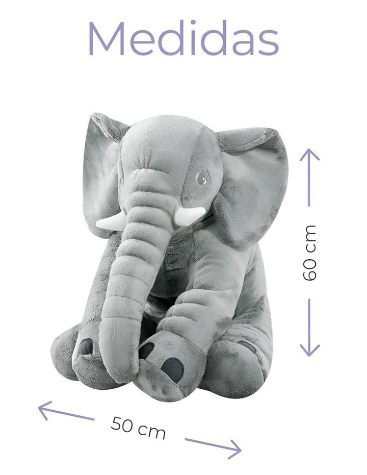 Peluche Elefante 60 cm Suave Almohada - Image 5