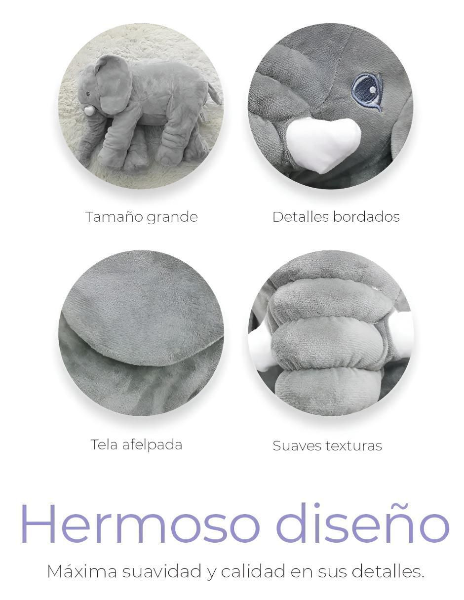 Peluche Elefante 60 cm Suave Almohada - Image 3