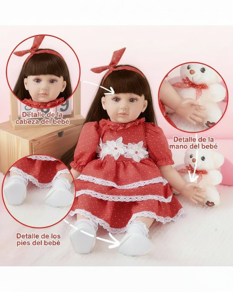 Muñeca Suave 60 cm Algodón - Image 4