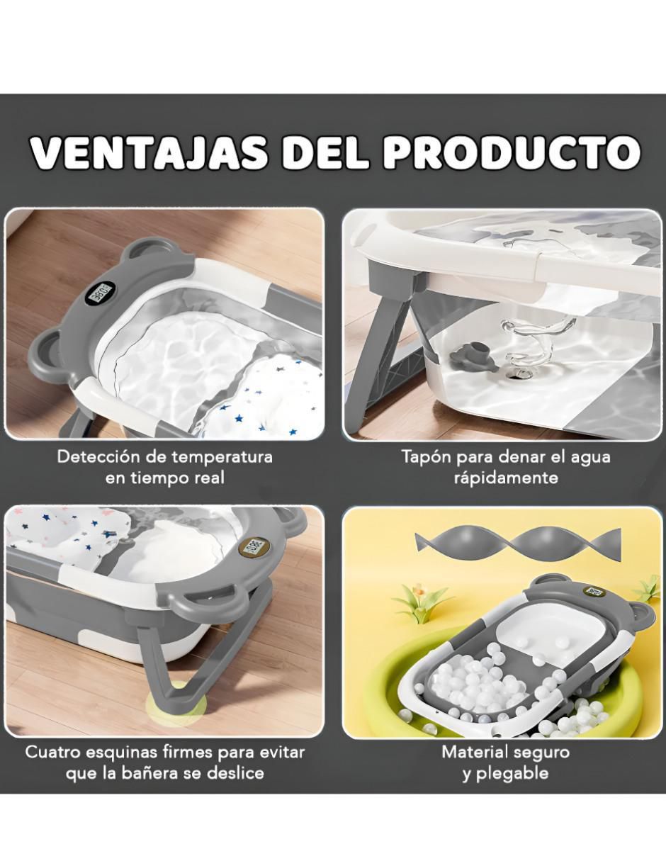Bañera de Plástico para Bebé - Image 2