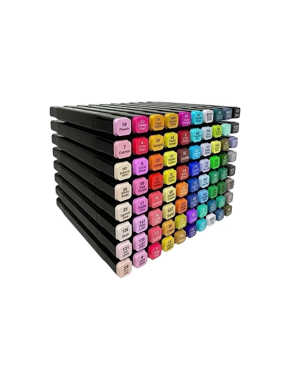 Plumones Doble Punta Colores Brillantes - Image 2