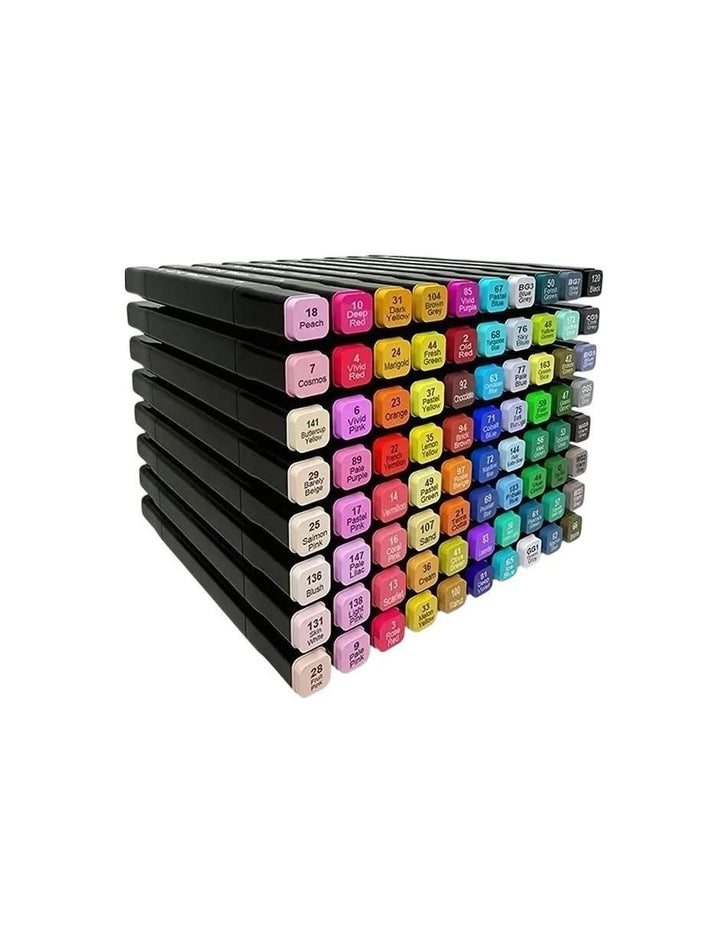 Plumones Doble Punta Colores Brillantes - Image 2
