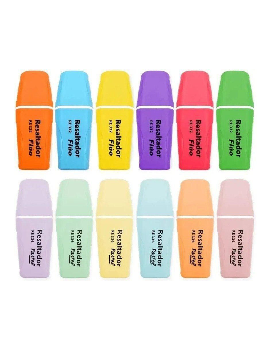Marcatextos Sabonis 12 Piezas Colores Fluorescentes - Image 1